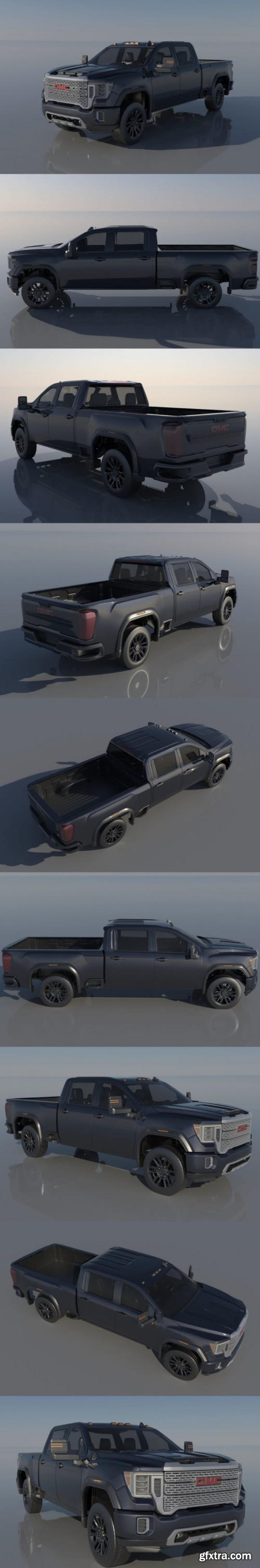 GMC Sierra 2500 2022 &ndash; 3D Print Model