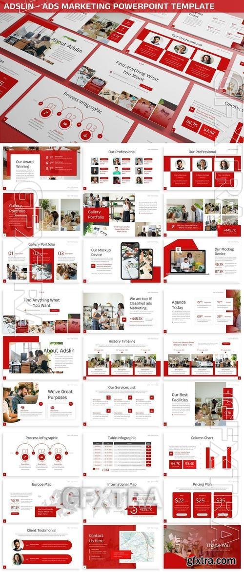 Adslin - Ads Marketing Powerpoint Template R2BB3SX