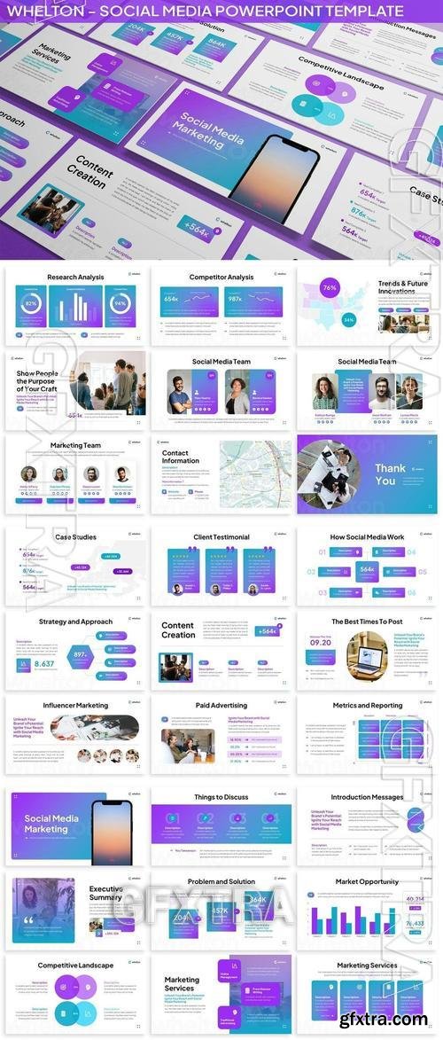 Whelton - Social Media Powerpoint Template RXAUFYA