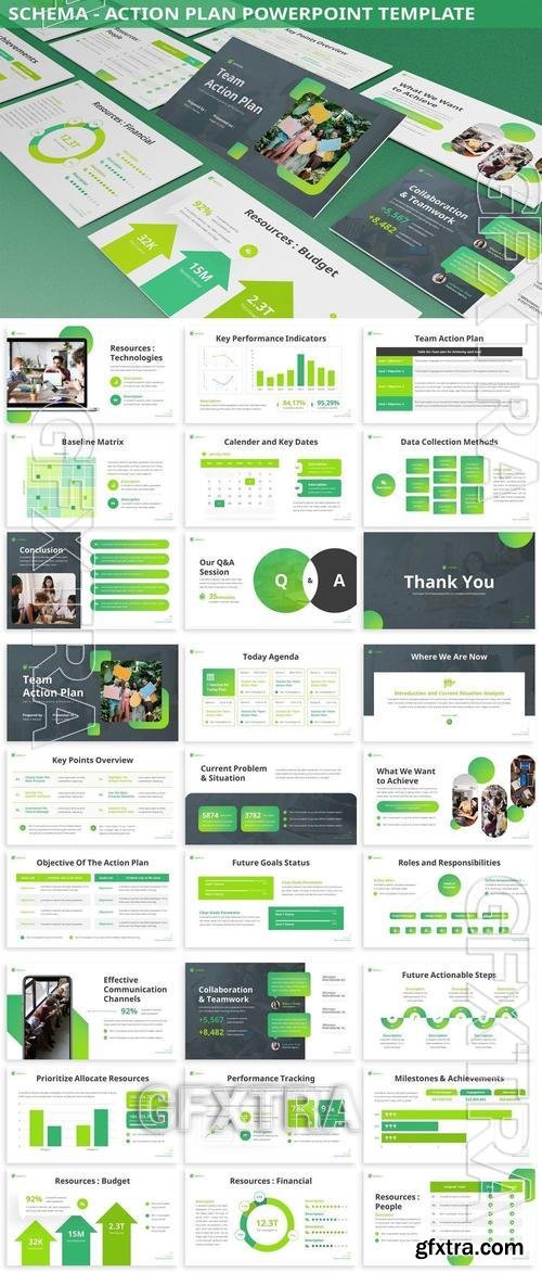 Schema - Action Plan Powerpoint Template QB2UCSK