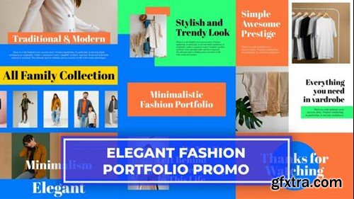 Videohive Minimalistic Fashion Portfolio Slideshow 49523747