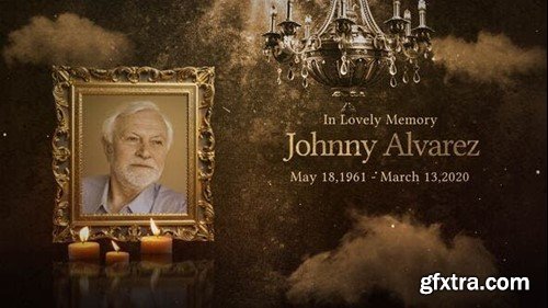 Videohive Funeral Memorial Card 49508619