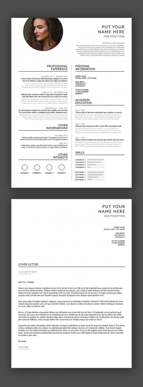 Curriculum Vitae Layout - 313150837