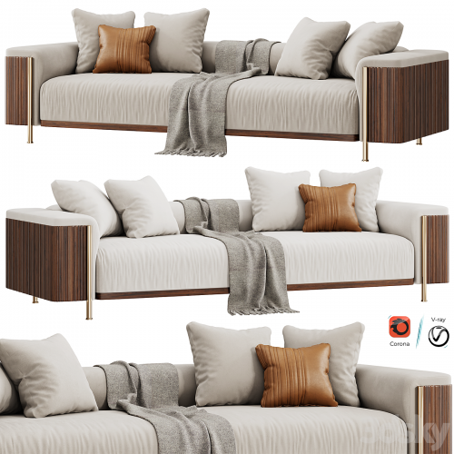 TRUSSARDI CASA Deven Sofa