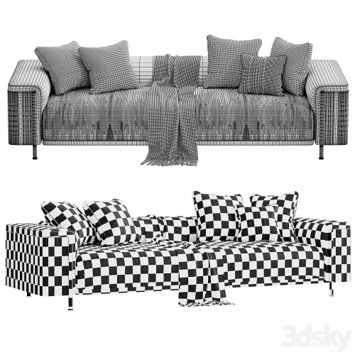 TRUSSARDI CASA Deven Sofa