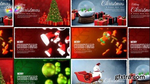 Videohive Christmas Greeting Pack 49536643