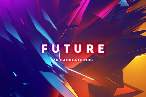 Future - 20 Futuristic 3D Backgrounds