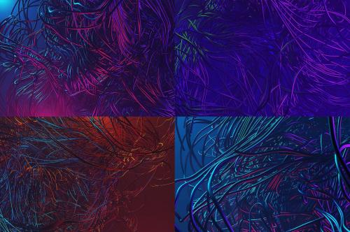 Tentacles - 15 Futuristic 3D Backgrounds