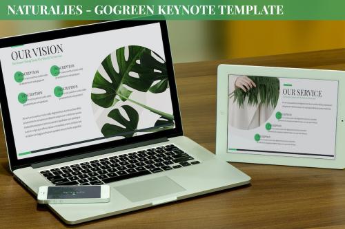 Naturalies - GoGreen Keynote Template