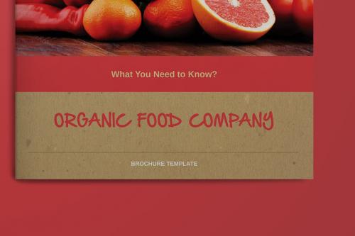 Organic Food Brochure