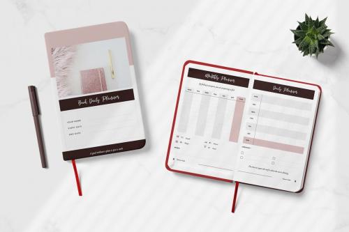 Daily Creator Planner Book Vol.01