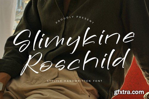 Slimykine Roschild Stylish Handwritten Font KBJ8MVJ