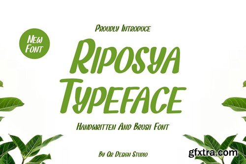 Riposya Typeface 5YA4M34