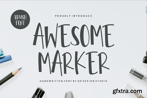 Awesome Marker Font 8R6ZZTQ