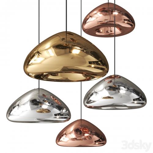 Void Pendant Copper by Tom Dixon Light