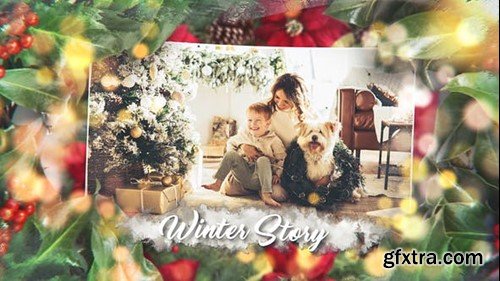 Videohive Christmas Story Winter Slideshow 34936335