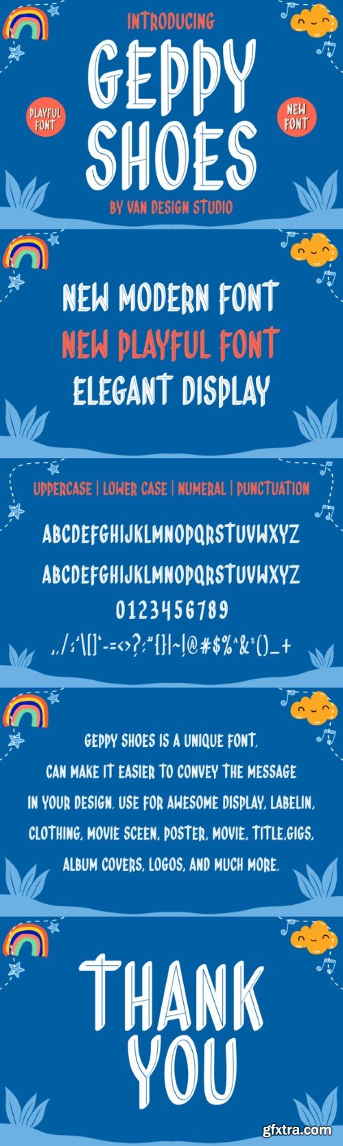 Geppy Shoes Font