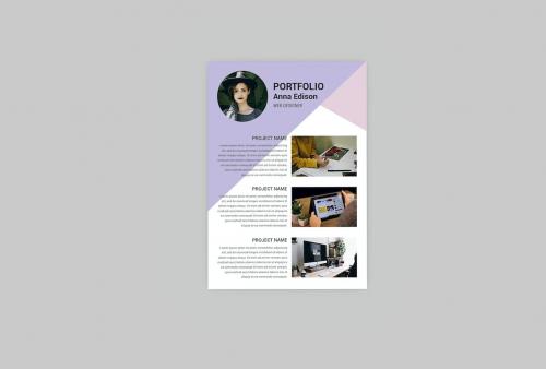 CV Purple Resume Designer