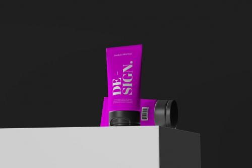 Bottle Cosmetic Mockup