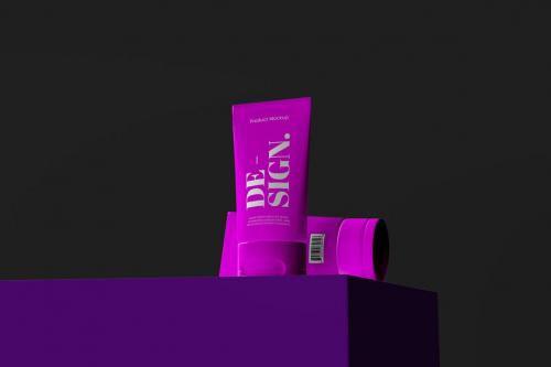 Bottle Cosmetic Mockup