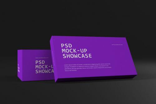 Horizontal Box Mockup