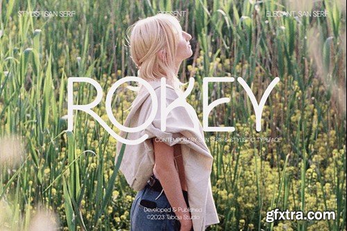 Rokey - Beauty and Versatility Typeface NQ3PN38