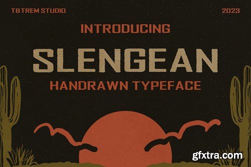 Slengean Handdrawn Font 5YZN5JQ