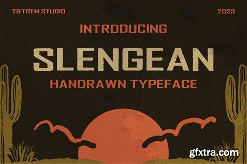 Slengean Handdrawn Font 5YZN5JQ