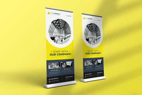 High Company Roll Up Banner