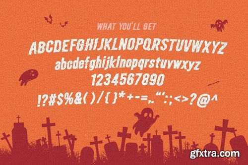 Horror Crazy Monster Fonts JDVV255