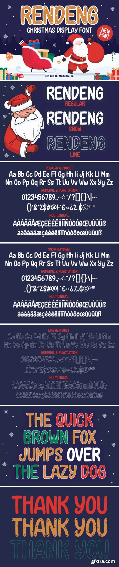 Rendeng Font