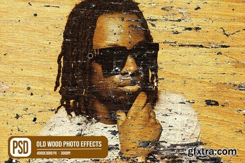 Old Wood Photo Effects PEBWRYK