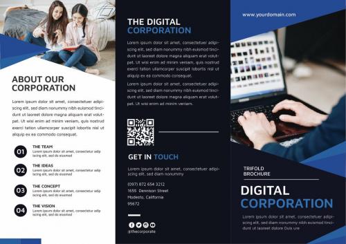 Digital Corporation Trifold Brochure