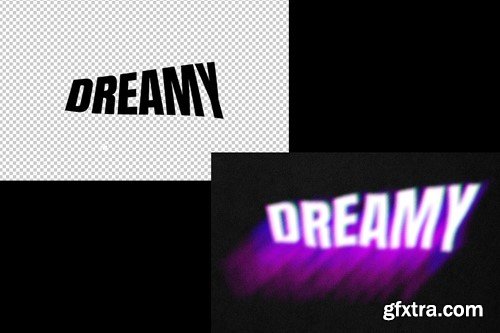 Blurry Dreamy Text Effect CYA3J44