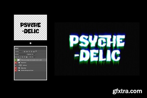 Psychedelic Text Effect 9UMDZBL