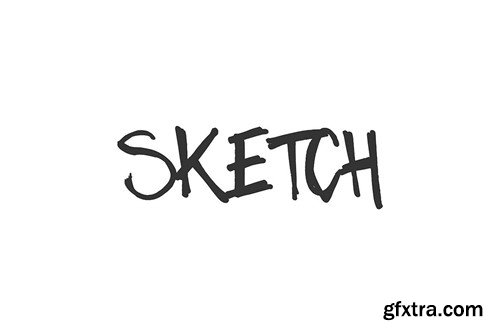 Sketch Text Effect 7XBXEC4