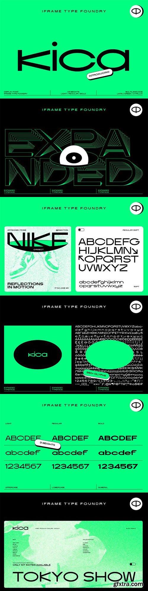 Kica Extended Font Family