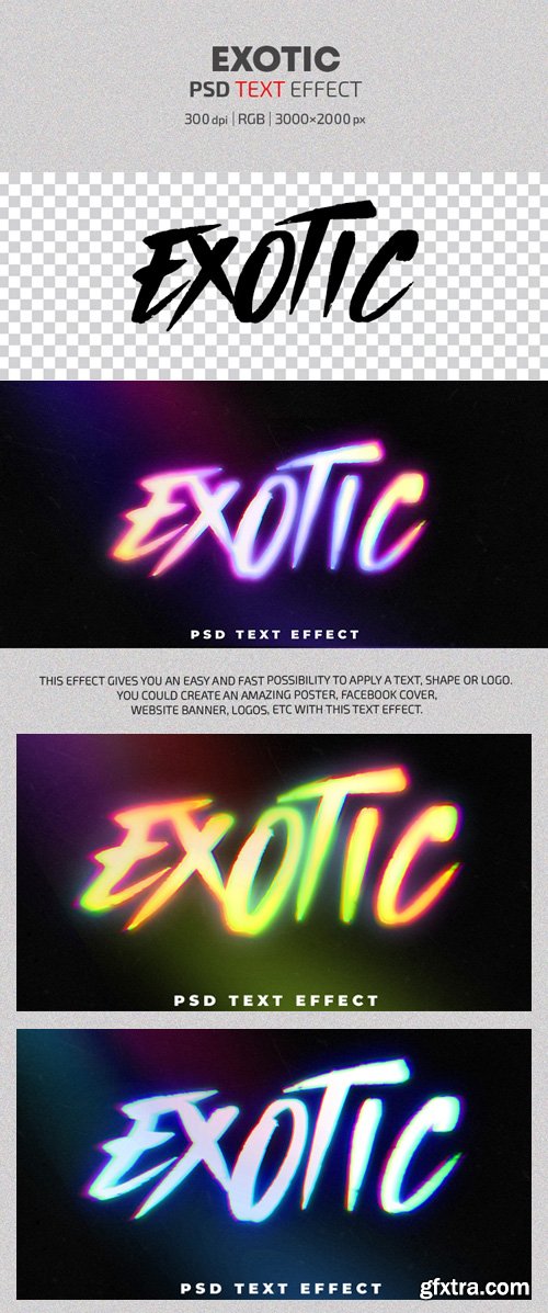 Exotic Text Effects for Photoshop