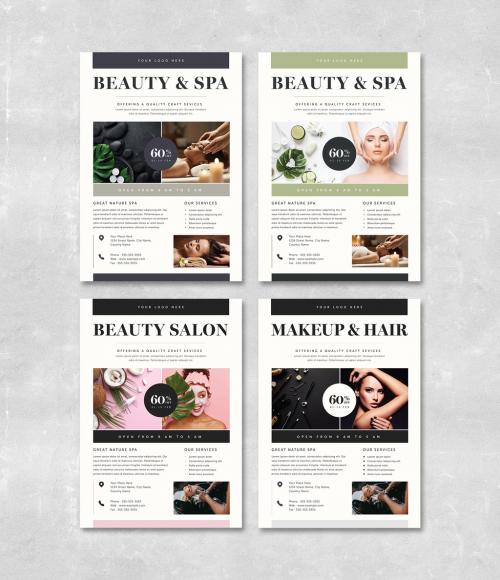 Beauty and Spa Flyer Layout - 315707217