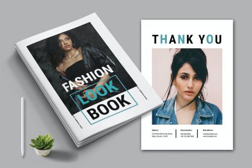 Fashion Look Book Magazine Template