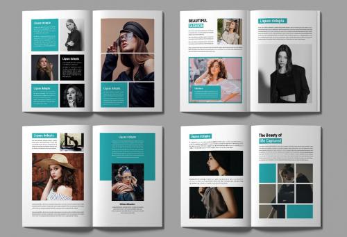 Fashion Look Book Magazine Template