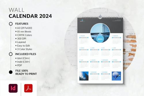 Wall Calendar 2024