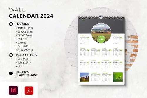 Wall Calendar 2024