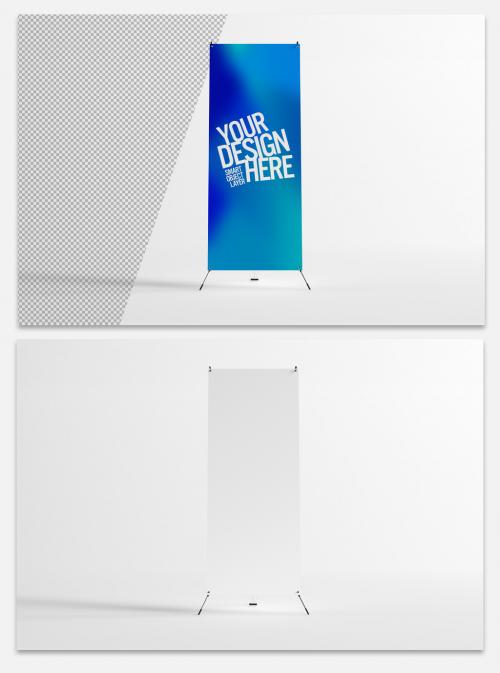 Rollup Stand Banner Mockup - 316248481