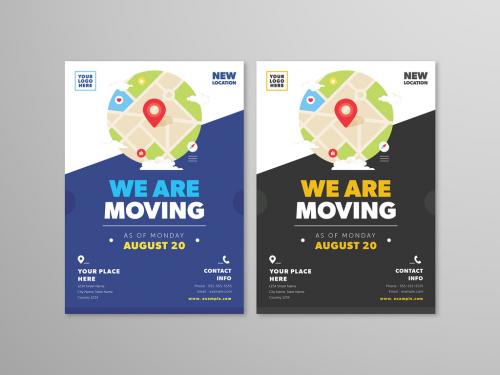 We Are Moving Flyer Layout - 317101256