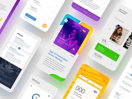 Screen Ui Presentation Mockups - 317332080