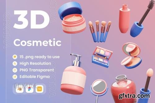 Cosmetic 3D Illustration 9VJBK68