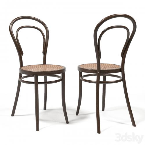 Thonet and ikea chairs set