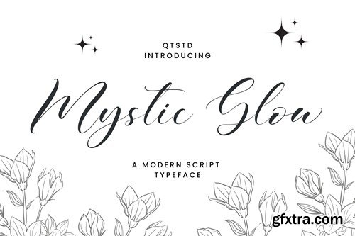 Mystic Glow - A Modern Script Typeface 8WFLN6T