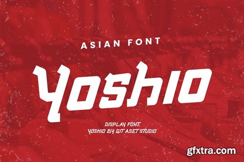 Yoshio - Japanese Style Font EZXNFZN